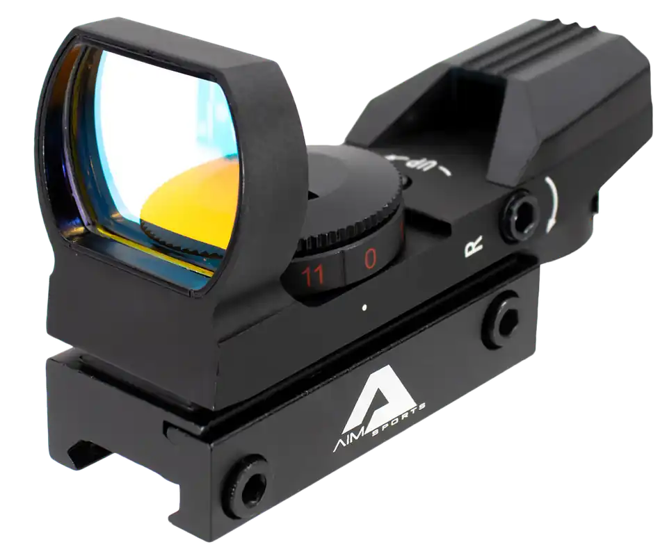 Aim Sports RT401 Reflex Sight 1x34mm Red Multi Reticle Matte Black Classic Edition