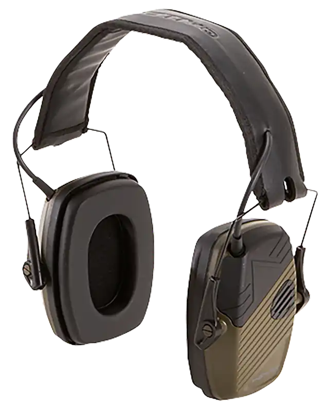 Allen 2256 Shotwave Lo-Profile Ear Muffs 23 dB Black/Green Adult
