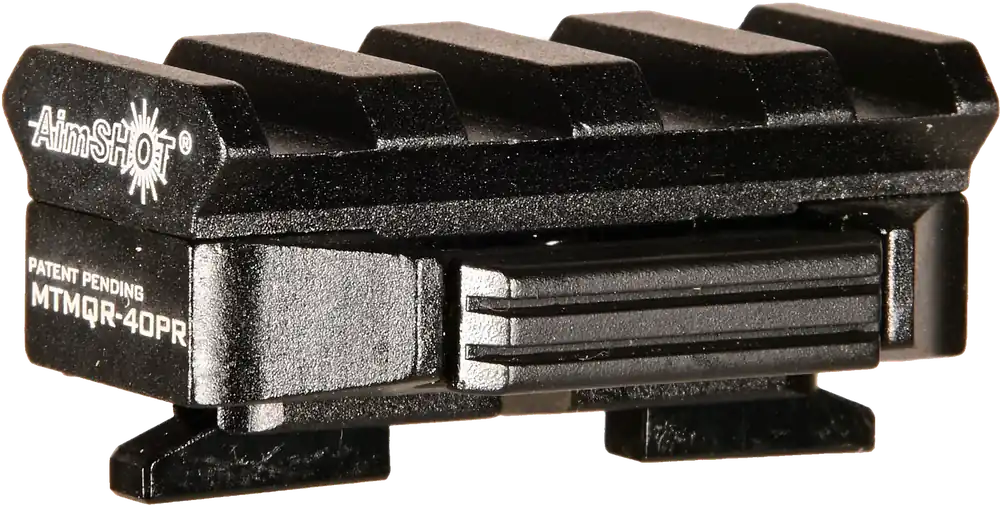 AimShot MTMQR40PR Quick Release M-LOK Adapter, Black Anodized Aluminum Picatinny Rail Mount