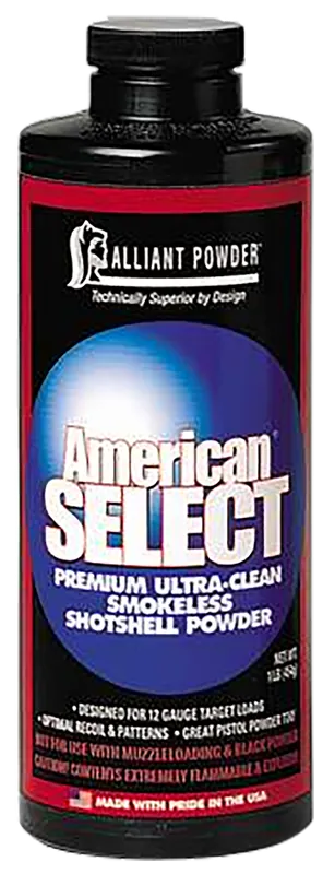 Alliant Powder American Select 1 lb Multi-Gauge Shotshell Powder