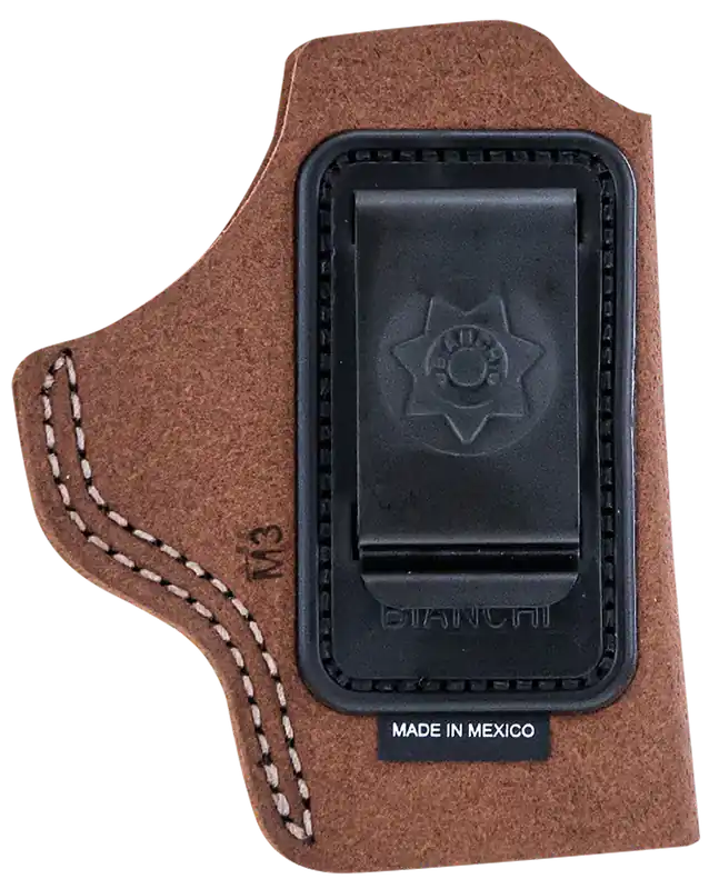Bianchi 10382 6C IWB Tan Leather Holster for 3" Barrels - Right Handed