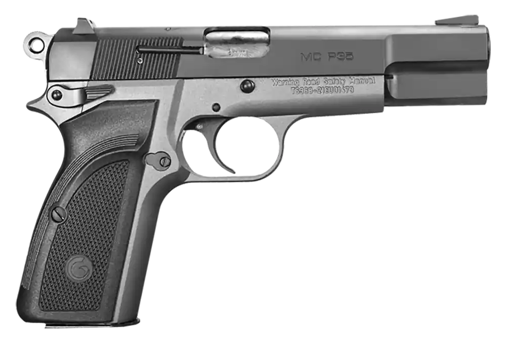 EAA GIRSAN MC P35 9mm Luger Pistol, 15+1 Capacity, 4.87" Barrel, Matte Stainless Frame