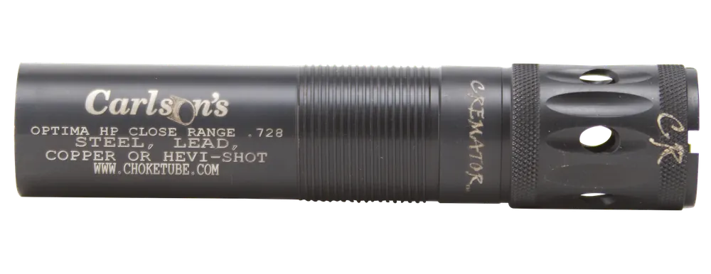 Carlson's Cremator Beretta Optima HP 12 Gauge Close Range Ported Choke Tube