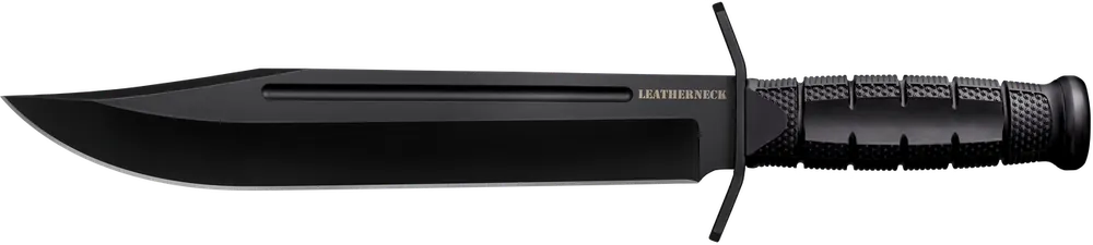 Cold Steel Leatherneck Bowie Knife with Black D2 Steel Blade and Kray-Ex Handle