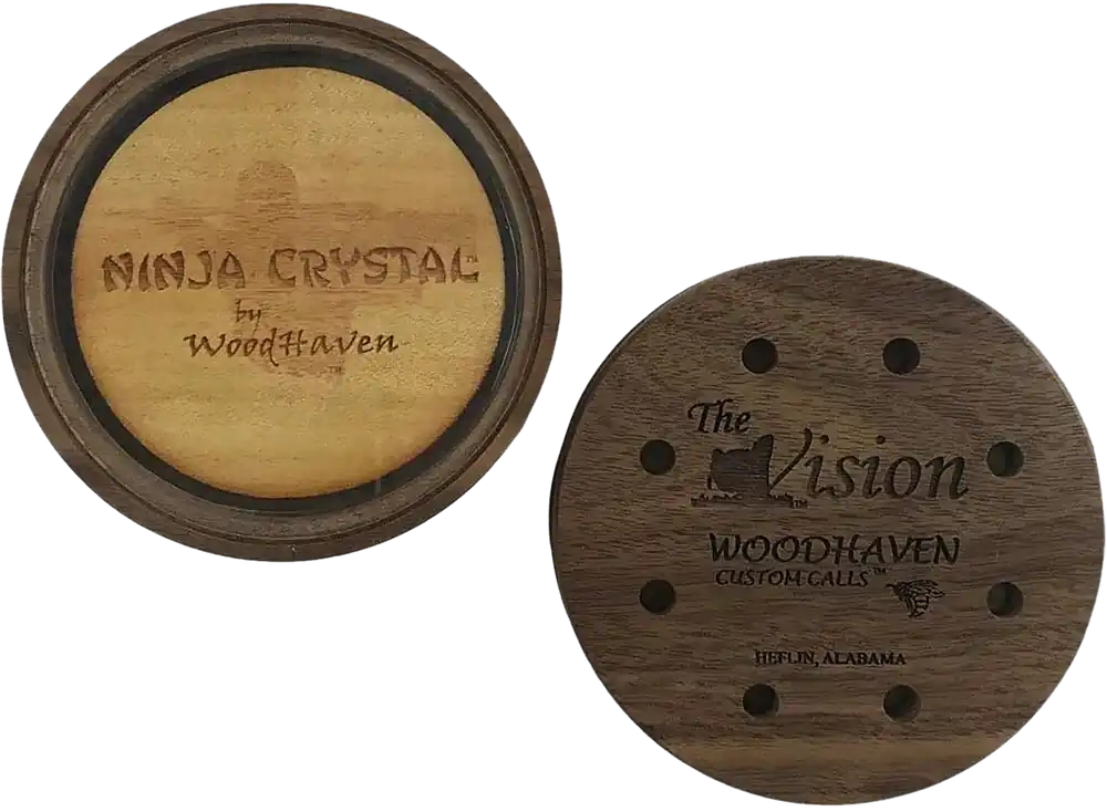 Woodhaven WH087 Ninja Friction Call: Natural Crystal/Wood Turkey Attractor