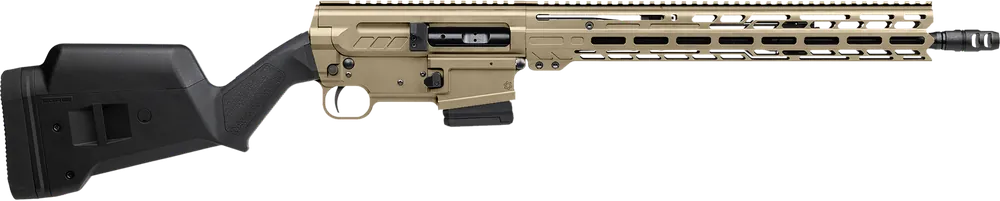 CMMG Dissent BR4 CA Compliant 5.56 NATO Rifle with Black Nitride Barrel and Coyote Tan Cerakote Finish