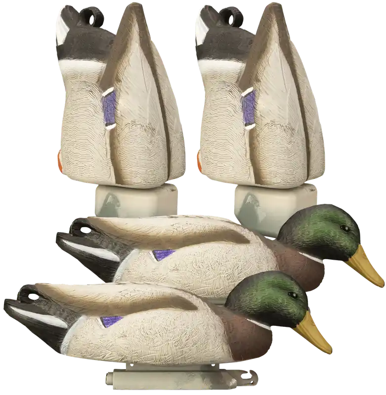 Higdon Outdoors Magnum Feeder Mallards 4-Pack - Multi-Color Species 17023