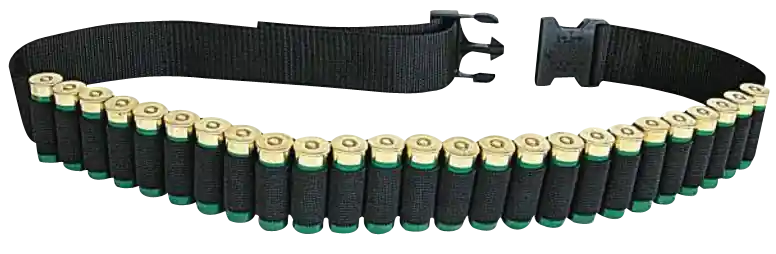 Allen 211 Black Cordura 25-Round Shotgun Shell Belt Waist Mount
