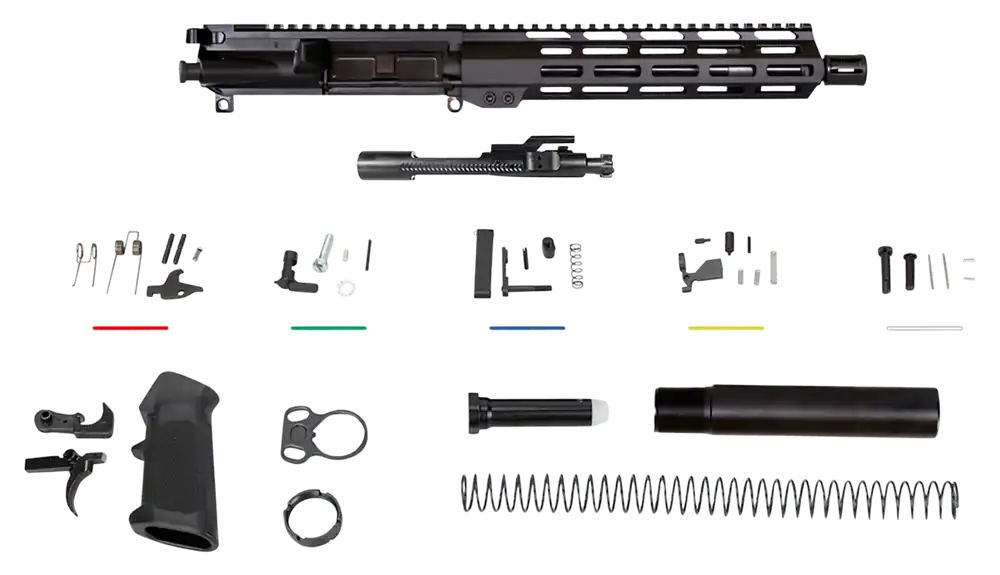 Aim Sports AR-15 Build Kit: 5.56 NATO, 10.5" Barrel, M-LOK Handguard