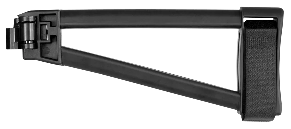 SB Tactical TF1913 Side Folding Brace for AR-Platform with 1913 Picatinny Rail - Black Synthetic, 9.50" OAL, Nylon Strap