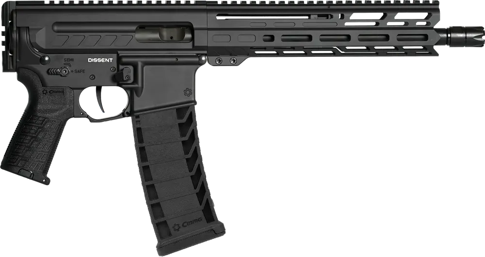 CMMG Dissent MK4 9mm Luger Pistol with Picatinny Brace and M-LOK Handguard