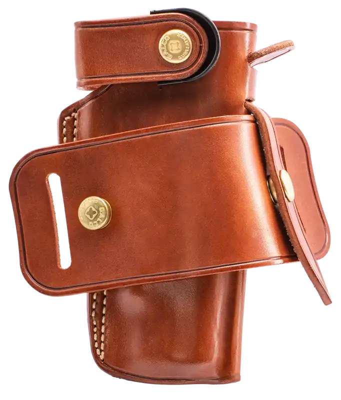 Galco IRO212 Ironhide Tan Leather Belt Slide for 1911 - Ambidextrous OWB Holster