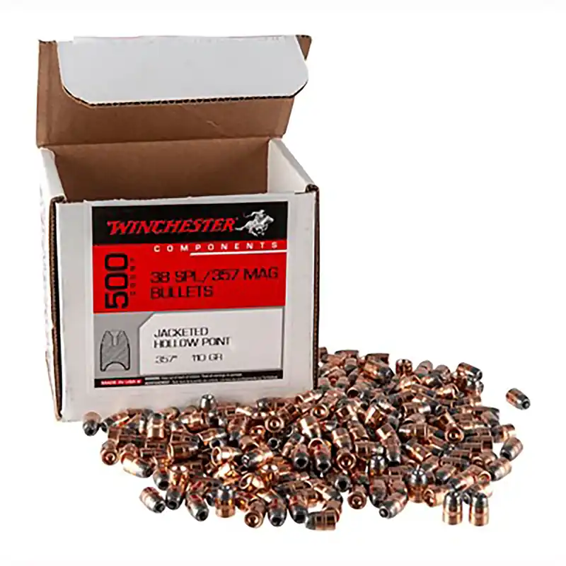 Winchester Ammo WB38HP110D 38Cal 110gr JHP 500/Box