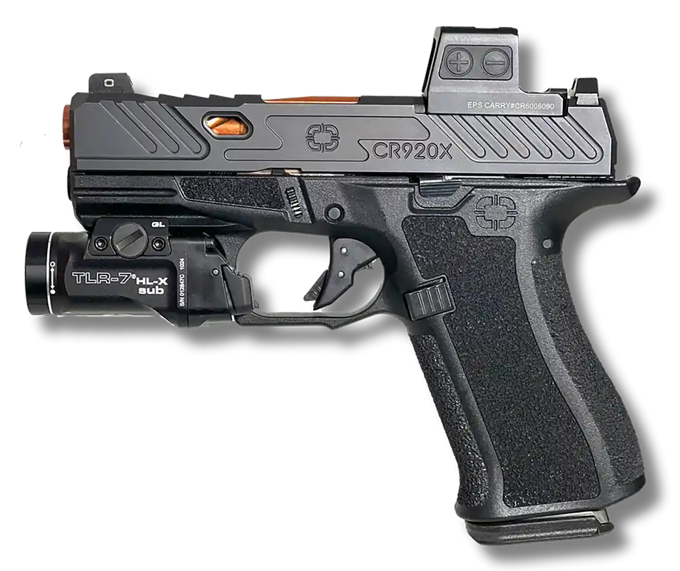 SHADOW SS-5011-SM251 CR920X 9MM ELITE OR WITH STEEL BARREL/BRONZE