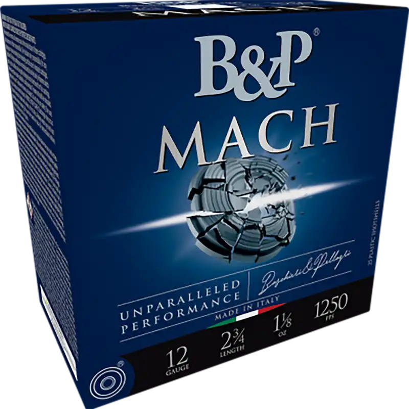 B&P Ammunition 12 Gauge 2.75" 1 1/8 oz 7.5 Shot - 25 Rounds per Box, 10 Boxes per Case