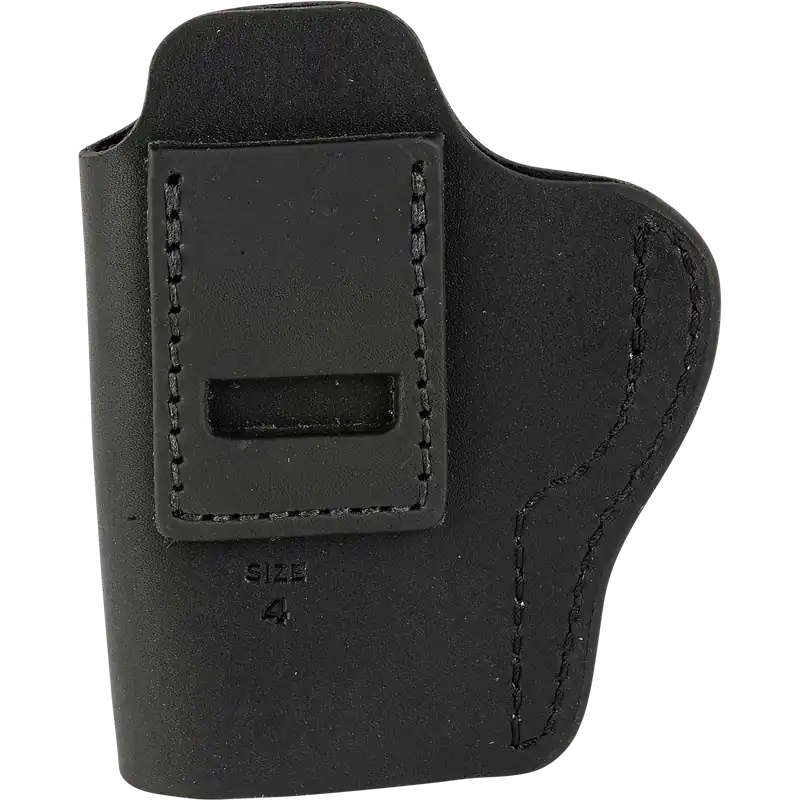 Uncle Mike's Leather IWB Holster for Glock 17/19, Right Hand, Matte Black