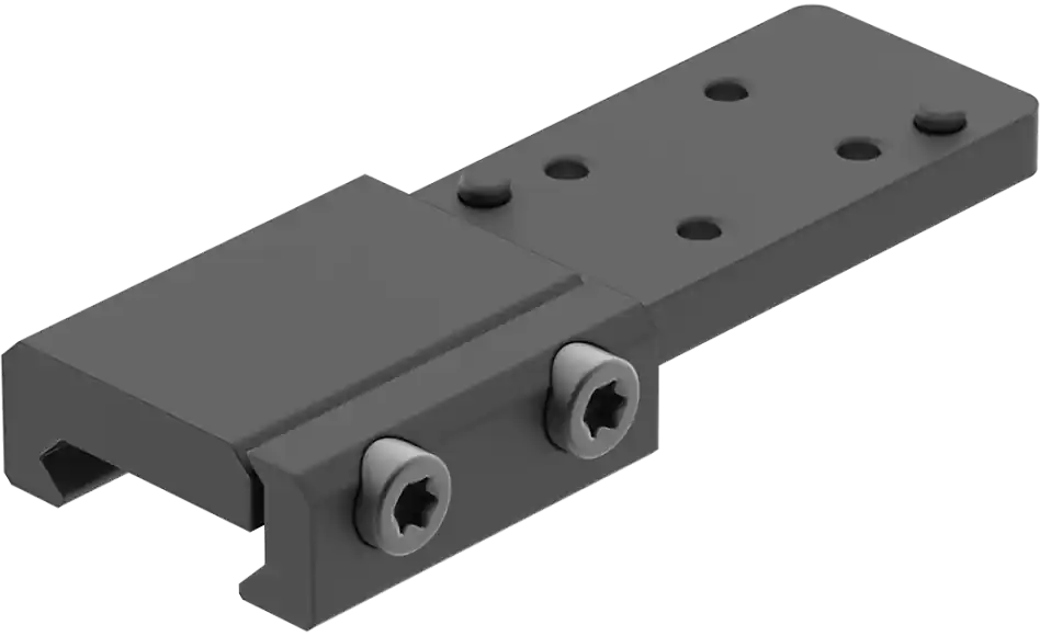 Leupold DeltaPoint Pro Matte Black Picatinny Rail Mount 0 MOA