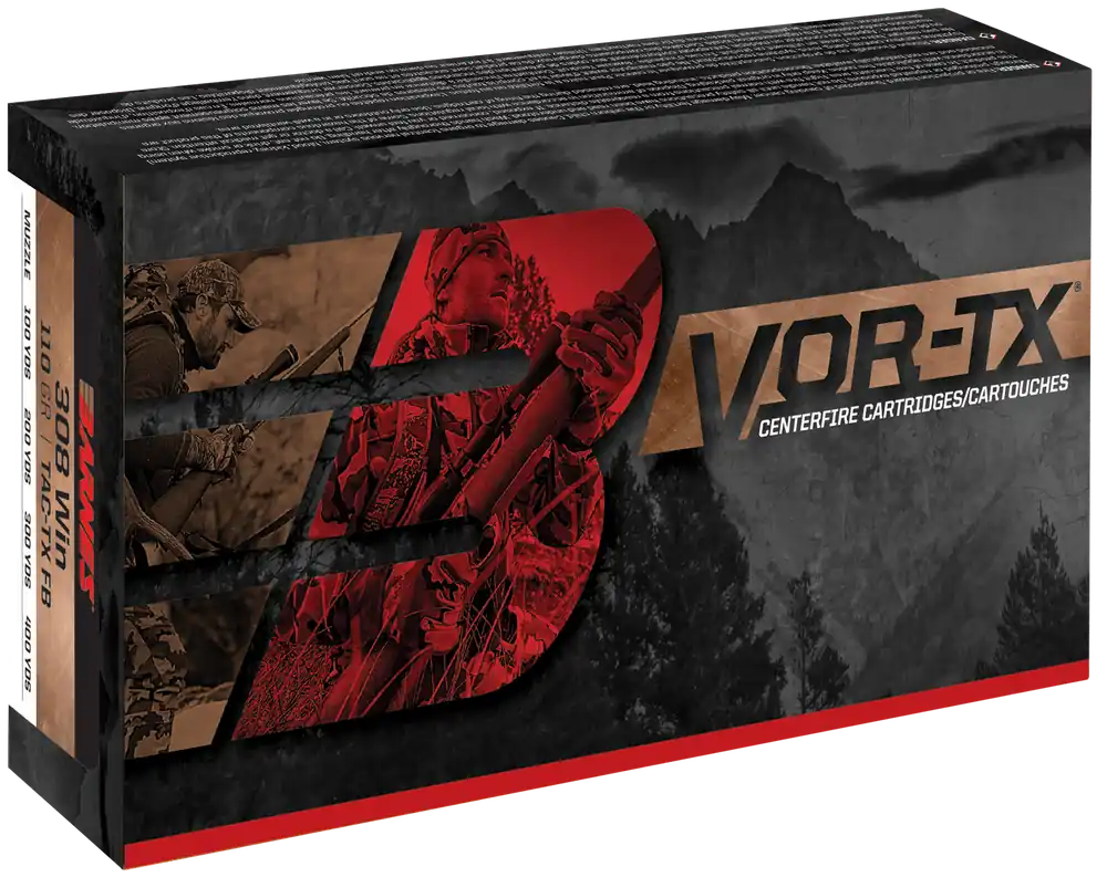 Barnes VOR-TX 45-70 Gov 300gr TSX Flat Nose Rifle Ammo - 20/Box