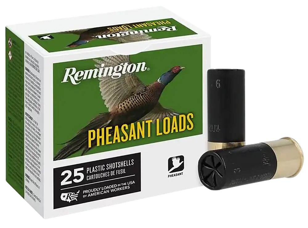 Remington Ammunition 20048 Pheasant 12Gauge 2.75" 1 1/4oz 6Shot 25 Per Box/10 Case