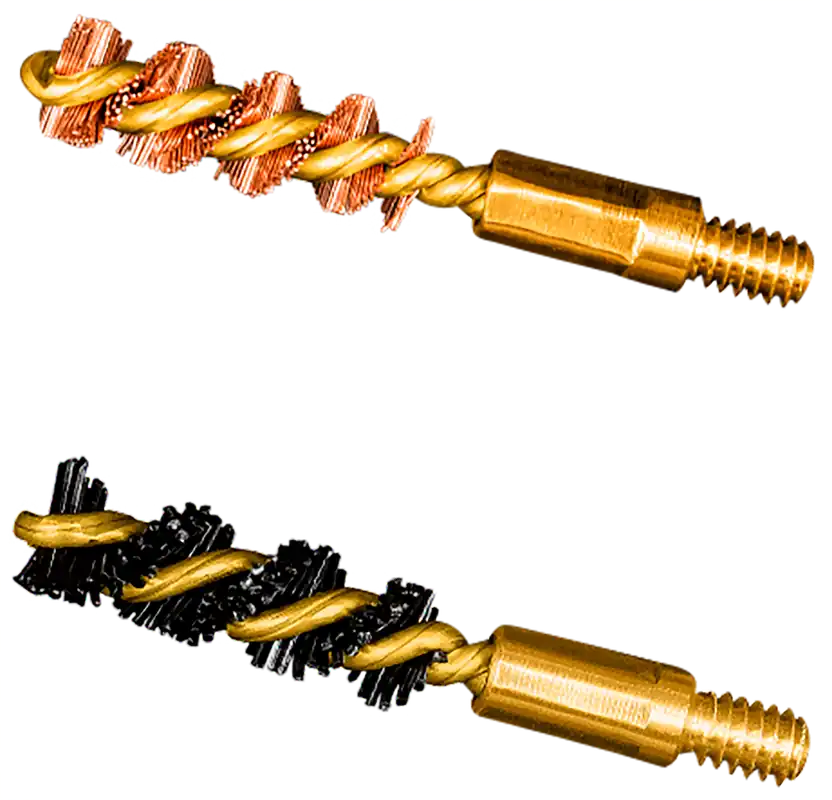 Otis FG317NB Bore Brush Set for 17 HMR/177 Cal/177 WSM with Bronze/Nylon Bristles, 2-Pack