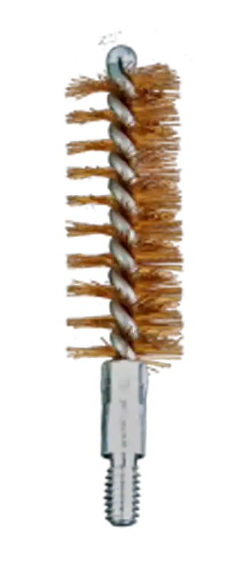 KleenBore A193 .50 Cal Handgun Bore Brush with Phosphor Bronze Bristles, 8-32" Thread