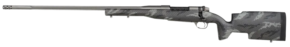 Weatherby Mark V Accumark Pro Left Hand 257 Wthby Mag Rifle with Carbon Fiber Stock