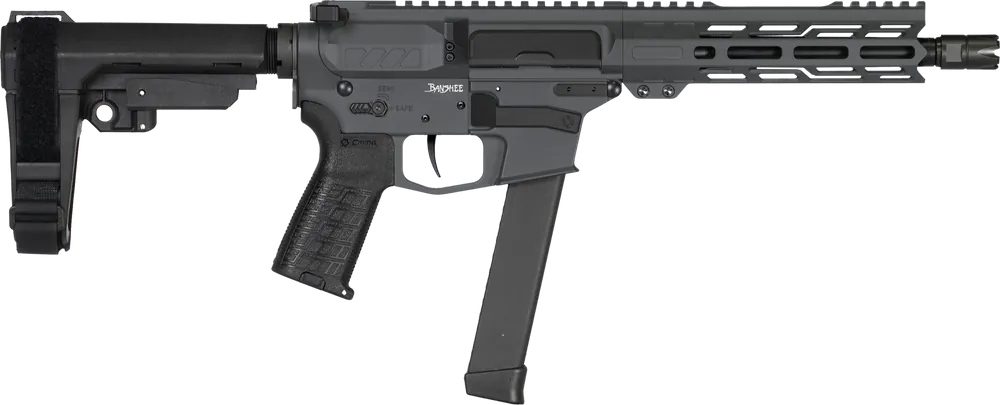 CMMG Banshee MKGS 9mm 8" Brace Sniper Gray 99A3B0FSG