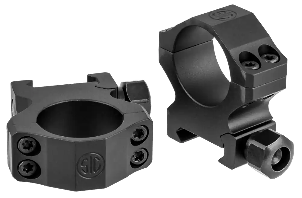 Sig Sauer Electro-Optics Alpha 1 Matte Black 1" Medium Scope Mount