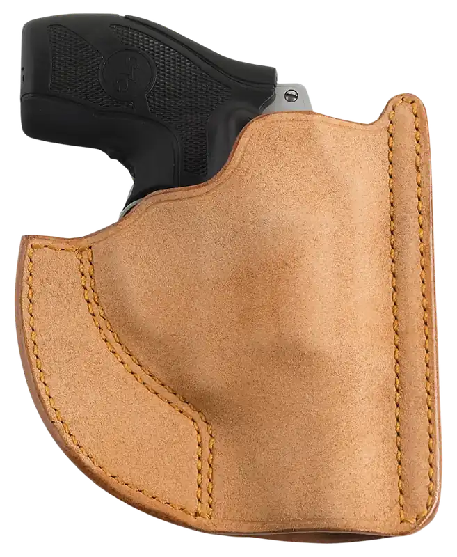 Galco PH158 Front Pocket Holster for Ruger LCR/Charter Arms Undercover - Ambidextrous Natural Horsehide