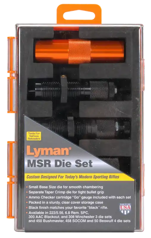 Lyman MSR Precision Die System for 450 Bushmaster - Model 7690108