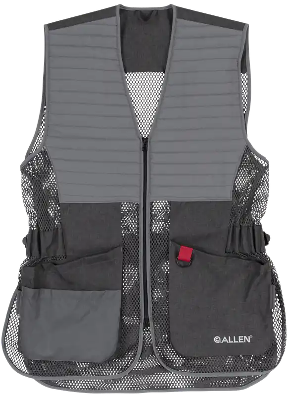 Allen 7911 Gray Shooting Vest XL/XXL for Competitors