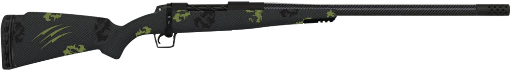 Fierce Firearms Carbon Rogue 300 PRC Rifle with Forest Camo Stock