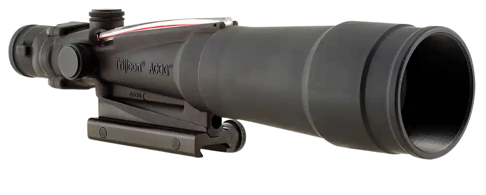 Trijicon ACOG 5.5x50mm Red Chevron Reticle Scope for .223/5.56