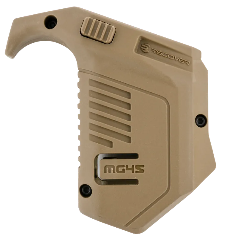 Tactical MG4502 Angled Mag Pouch for Glock - Tan Polymer, 45 ACP/10mm Auto, Double Stack
