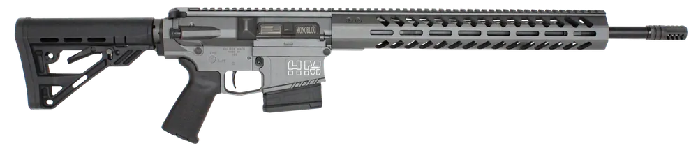HM Defense Avenger .308 Win Rifle - 18" Barrel, Tungsten Gray, 10+1 Capacity