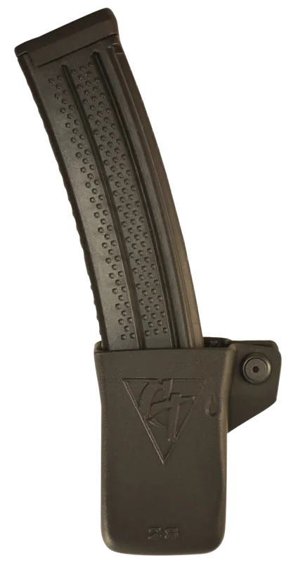 Comp-Tac PCC Mag Pouch OWB Single Black Kydex for Colt, Right Hand, 1.50"-2.25" Belts