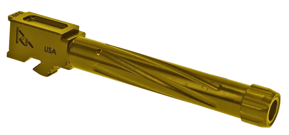Rival Arms Precision V1 9mm Gold PVD Threaded Barrel for Glock 17 Gen5