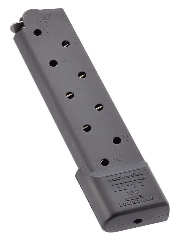 CMC Products Power Mag 10rd 45 ACP 1911 Government Black Stainless Steel