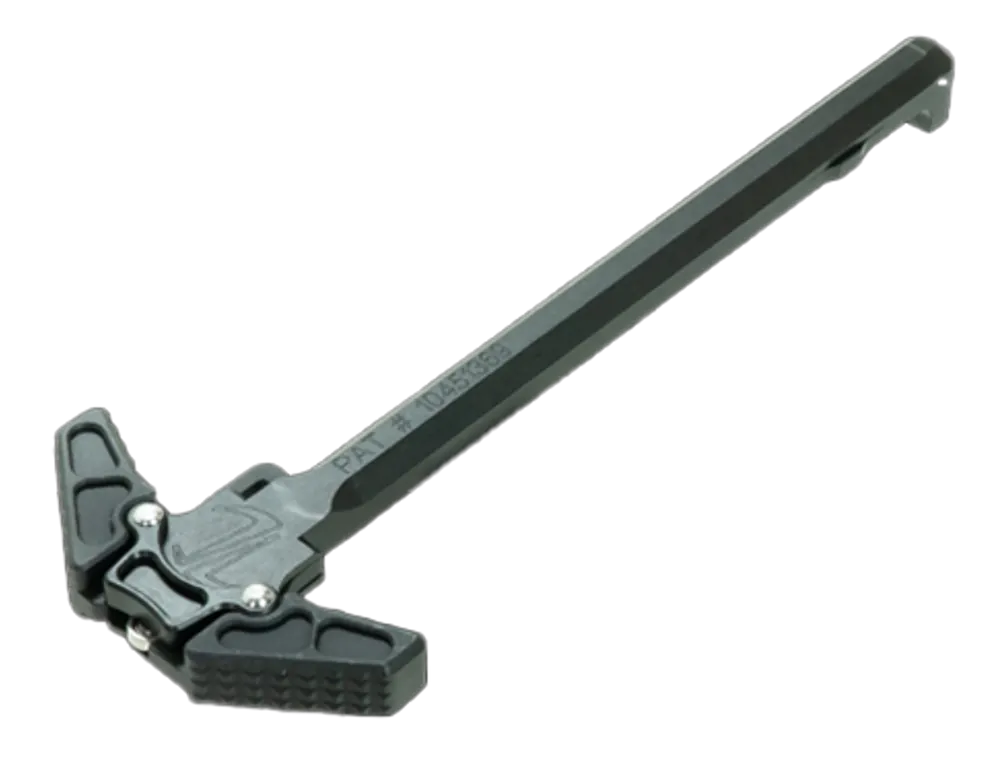 Timber Creek Outdoors Greyman Ambidextrous Charging Handle - Black Billet Aluminum