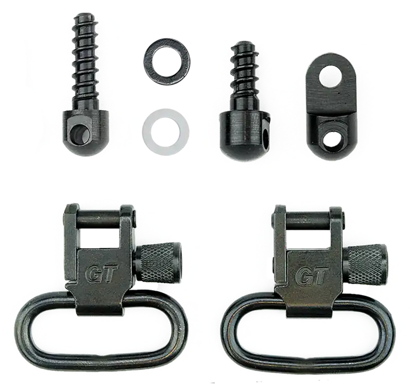 GrovTec US Inc GTSW27 Locking Rifle Sling Swivel for Ruger 10/22 - 1" Black Oxide