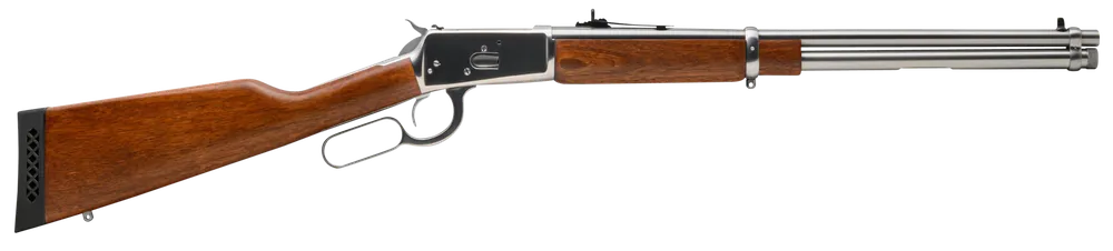 Rossi R92 .454 Casull Lever-Action Rifle, 20" Barrel, Stainless Finish, Hardwood Stock, 9+1 Capacity
