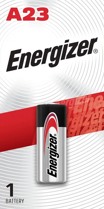 Energizer A23BPZ 12V Alkaline Battery, 50mAh, Pack of 72