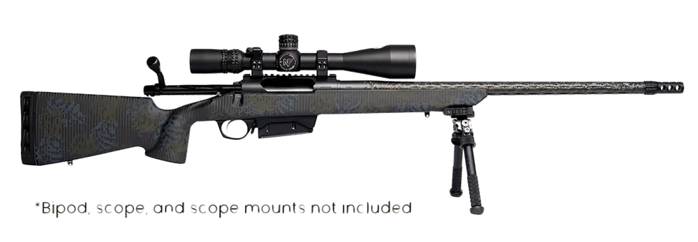 Horizon Firearms Vandal Carbon II 22 Creedmoor Rifle with Black Fluted Barrel and Carbon Fiber Stock