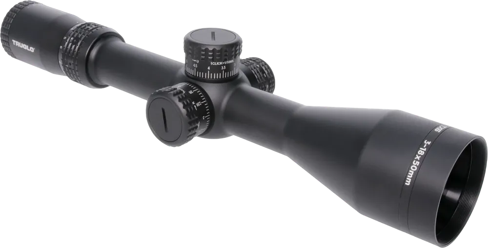 TruGlo TX6 3-18x50mm Matte Black Anodized Rifle Scope