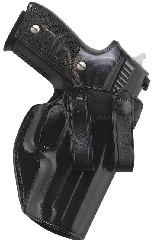Galco SUM838B Summer Comfort IWB Holster for Glock 42/Sig P365 Right Hand - Black Leather