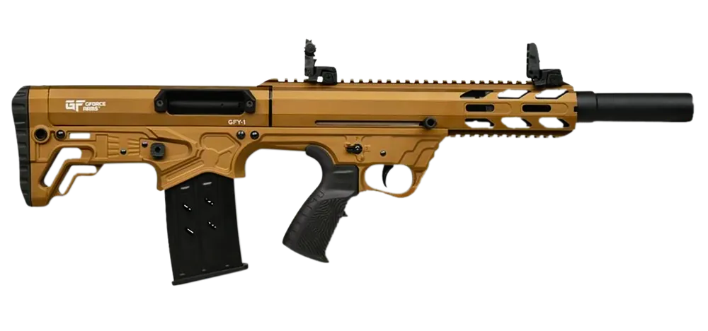 Gforce Arms GFY-1 USA 12 Gauge Semi-Auto Shotgun with Bronze Cerakote Finish and Picatinny Rail