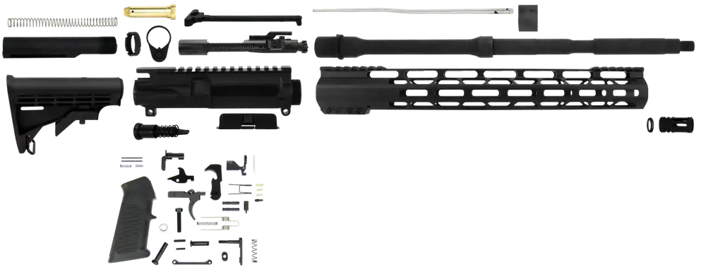TacFire SSRK556LPK Unassembled AR Rifle Kit 223/5.56 NATO