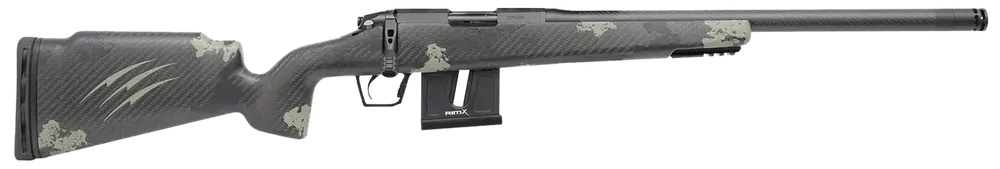 Fierce Firearms Carbon Razor .22 LR Black Cerakote Forest Camo Rifle