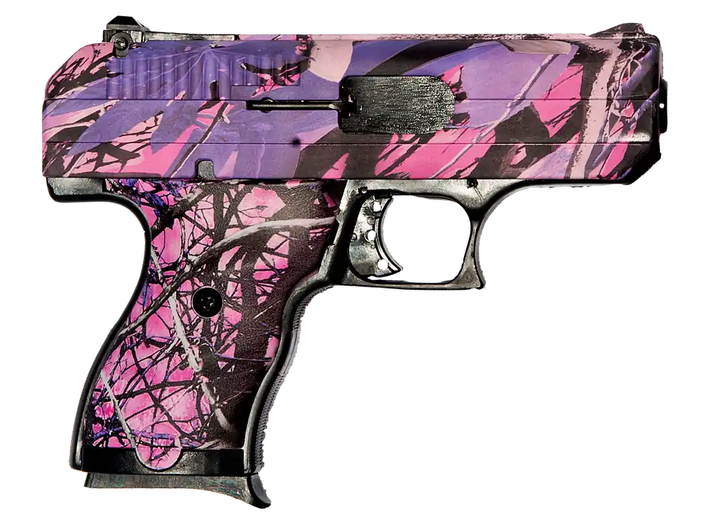 Hi-Point CF380PI 380 ACP Pistol - Pink Camo Finish, 8+1 Capacity, 3.50" Barrel