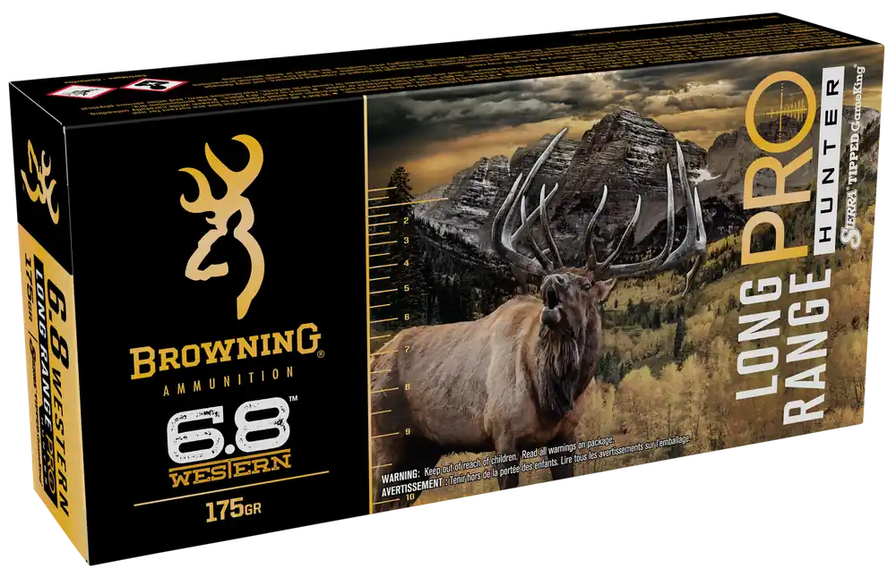 Browning Ammo 6.8 Western 175gr Sierra Tipped GameKing - 20 Rounds per Box